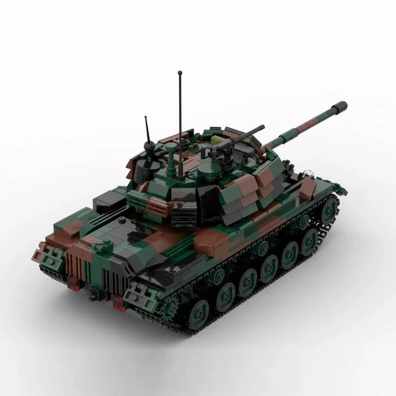 QWERT CM-11 Main Battle Tank Model MOC Building Bricks War Equipment Modular Technology Gifts Holiday Assemble Children Toy Suit