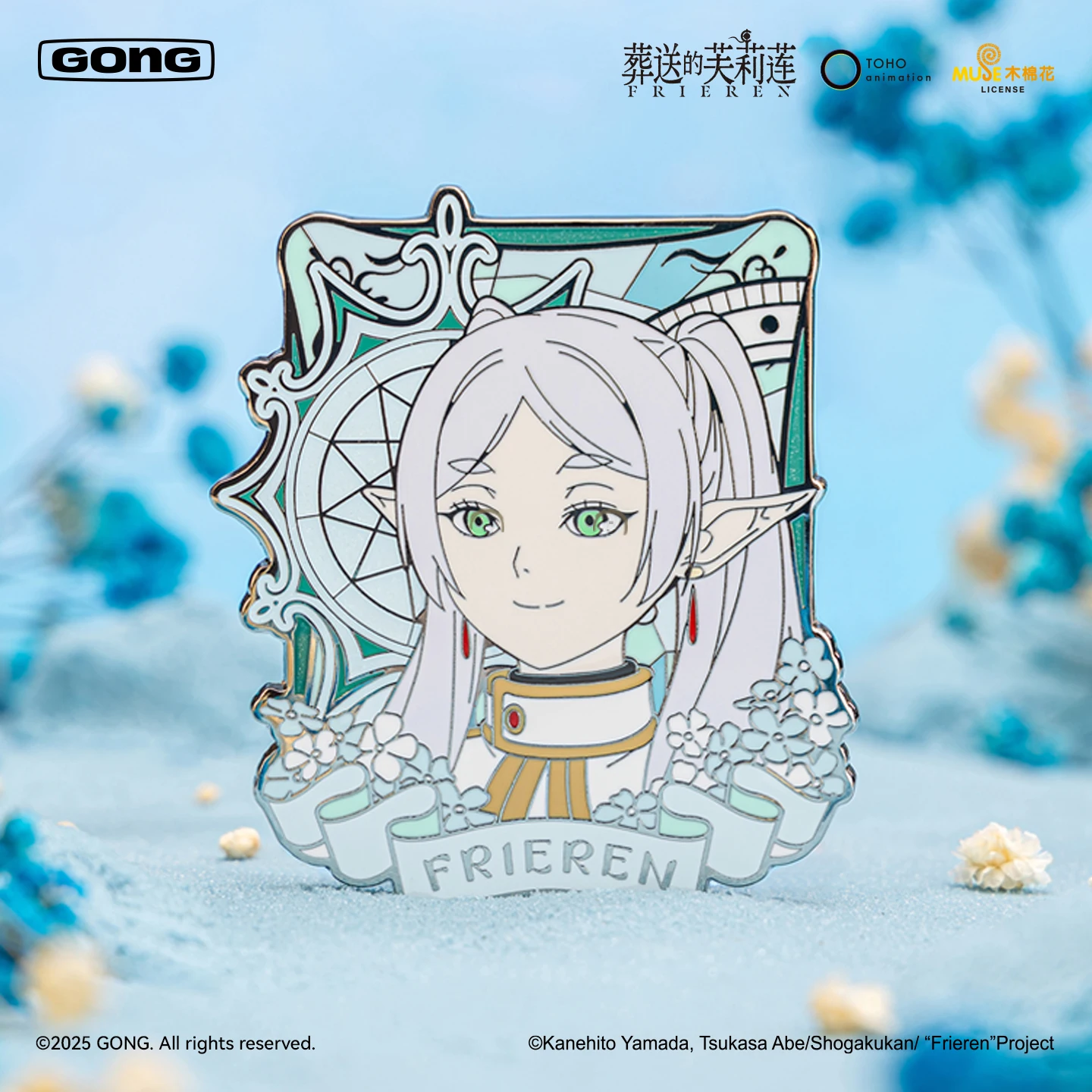 Frieren: Beyond Journey's End METAL BADGE Genuine Frieren Himmel Metal button brooch gift for Christmas fans