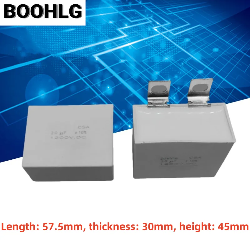

1pcs IGBT Absorption Capacitor 2UF 205 1200V 1.2KV Inverter Capacitor Spot CSA STM
