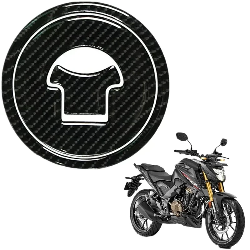 FOR HONDA CB300F CBR300R MSX125 CB500FX CBR500R Motorcycle Motor Parts Carbon Fiber Fuel Tank Cap Decal Sticker CB 300 F R