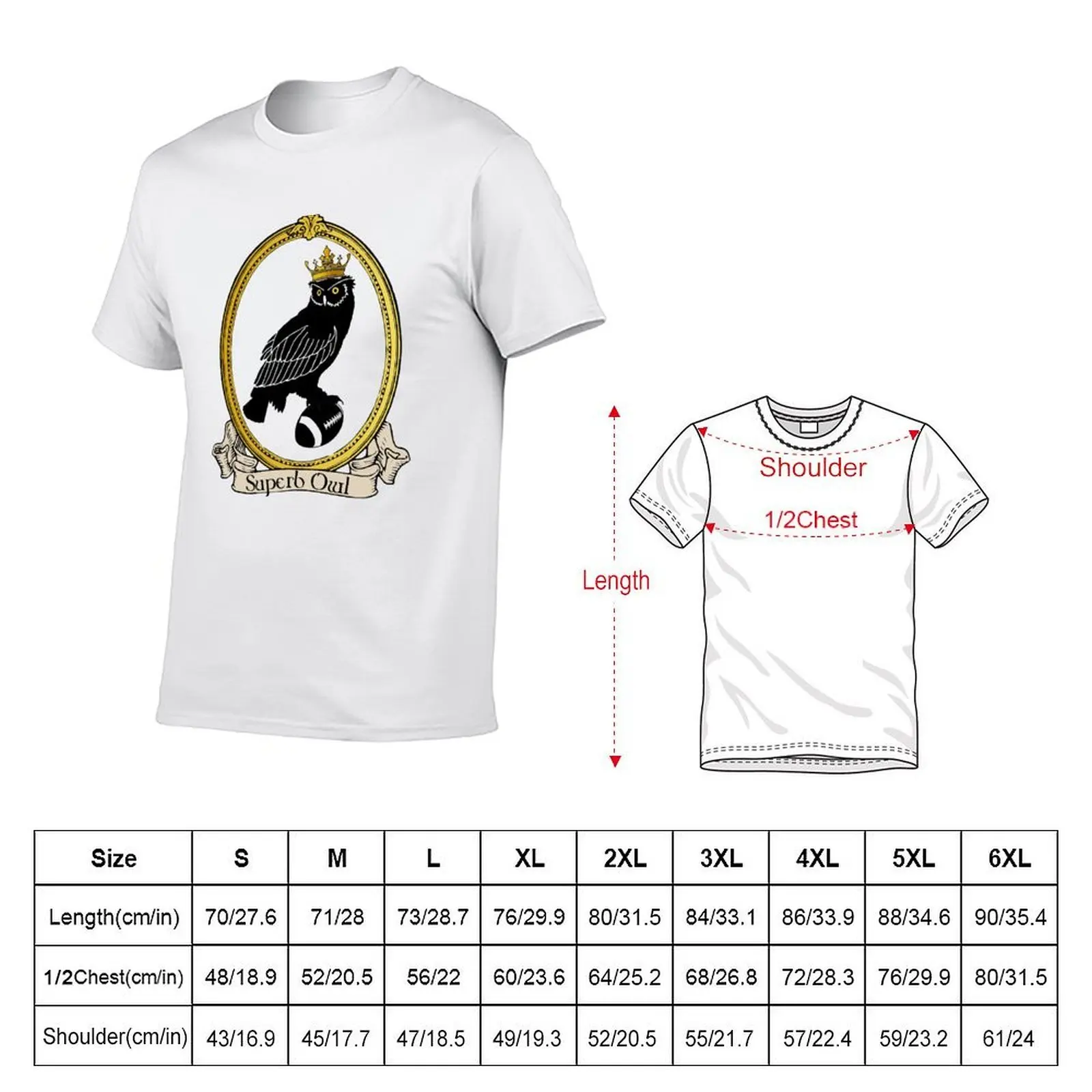 Superb Owl Party T-Shirt man t shirts high quality luxury brand man t shirts cotton T-Shirt