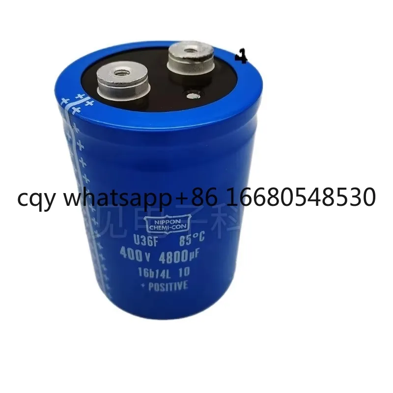 

HotsaleHotsaleNewly imported NIPPON CHEMI-CON U36F 400V4800UF Black Diamond Blue Electrolytic Capacitor