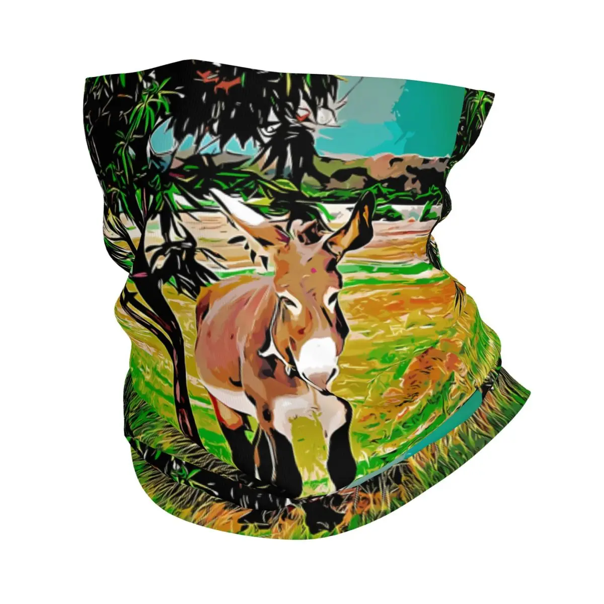 

Шарф-шарф Donkey, шейный платок, маска для лица из полиэстера