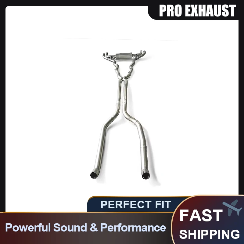 

PRO Stainless Steel Exhaust Pipe Suitable for BMW 750750i 4.4T G12 2016-2019 with Valve Control cat Back Car Exhaust Pipe