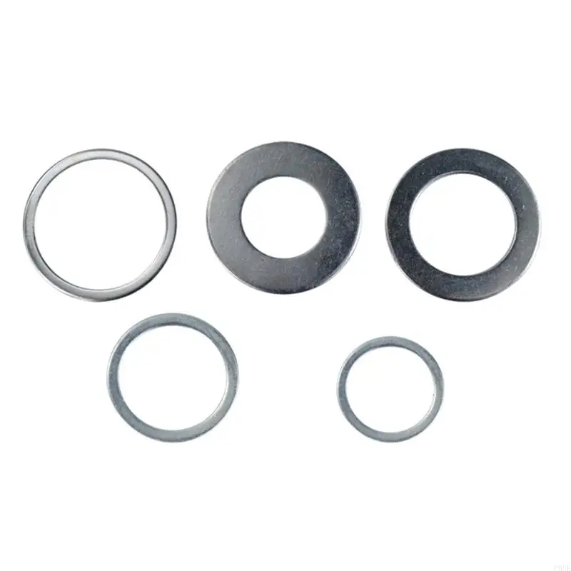 

P0UE Circular Reduction Ring 20mm 25.4mm 30mm Spacer Washer Bushing 5 Pcs