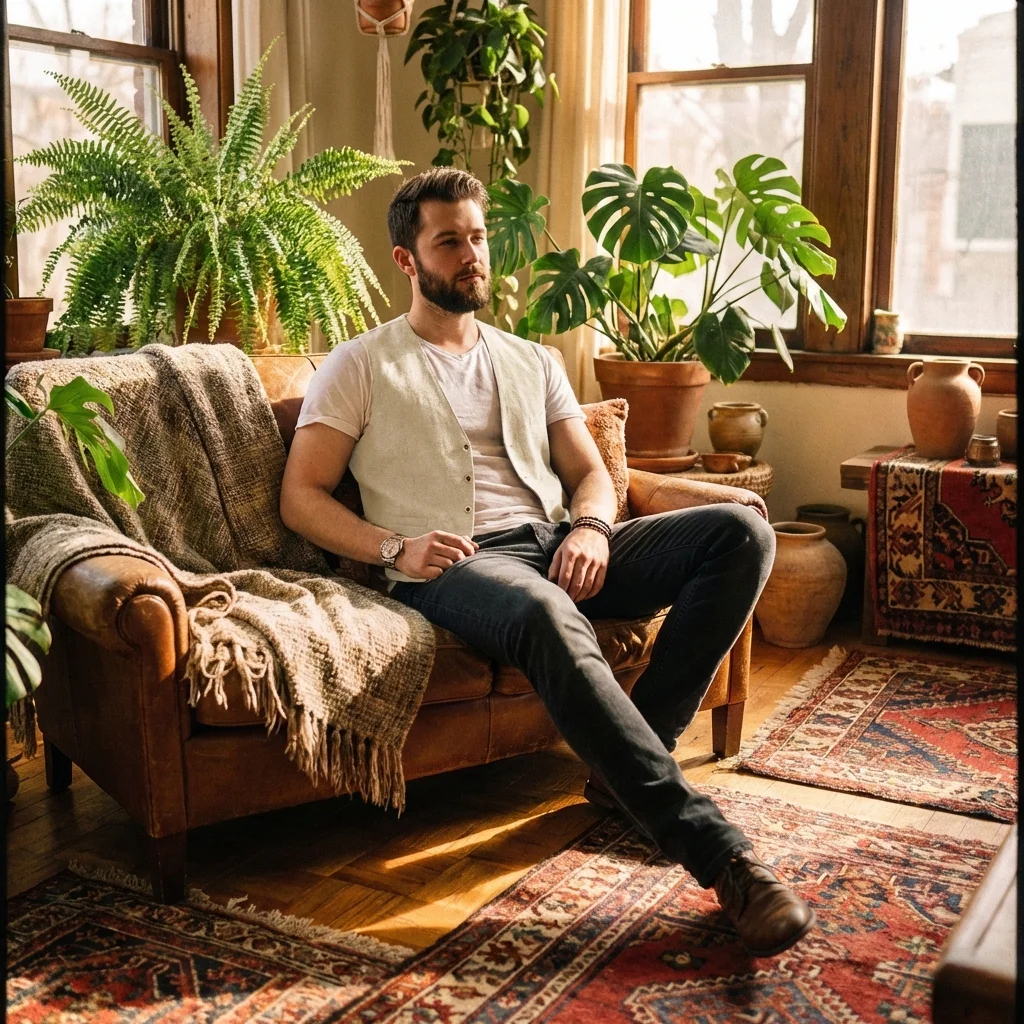 

Linen Men Vest Retro Vintage Banquet V-Neck Wedding Groom Solid Vest Gilet Men Vest Suit