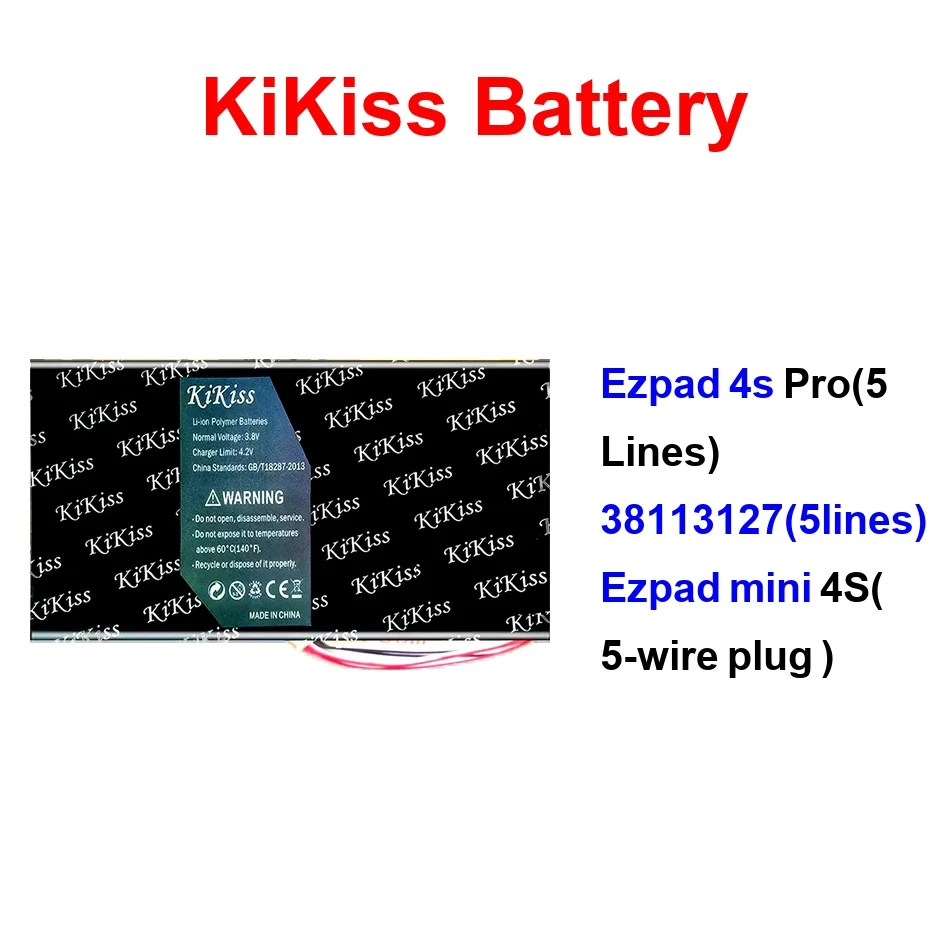 

Laptop Battery Long-Lasting Performance 381131275Lines 6600-9000Mah For Jumper Ezpad 4S Pro Mini