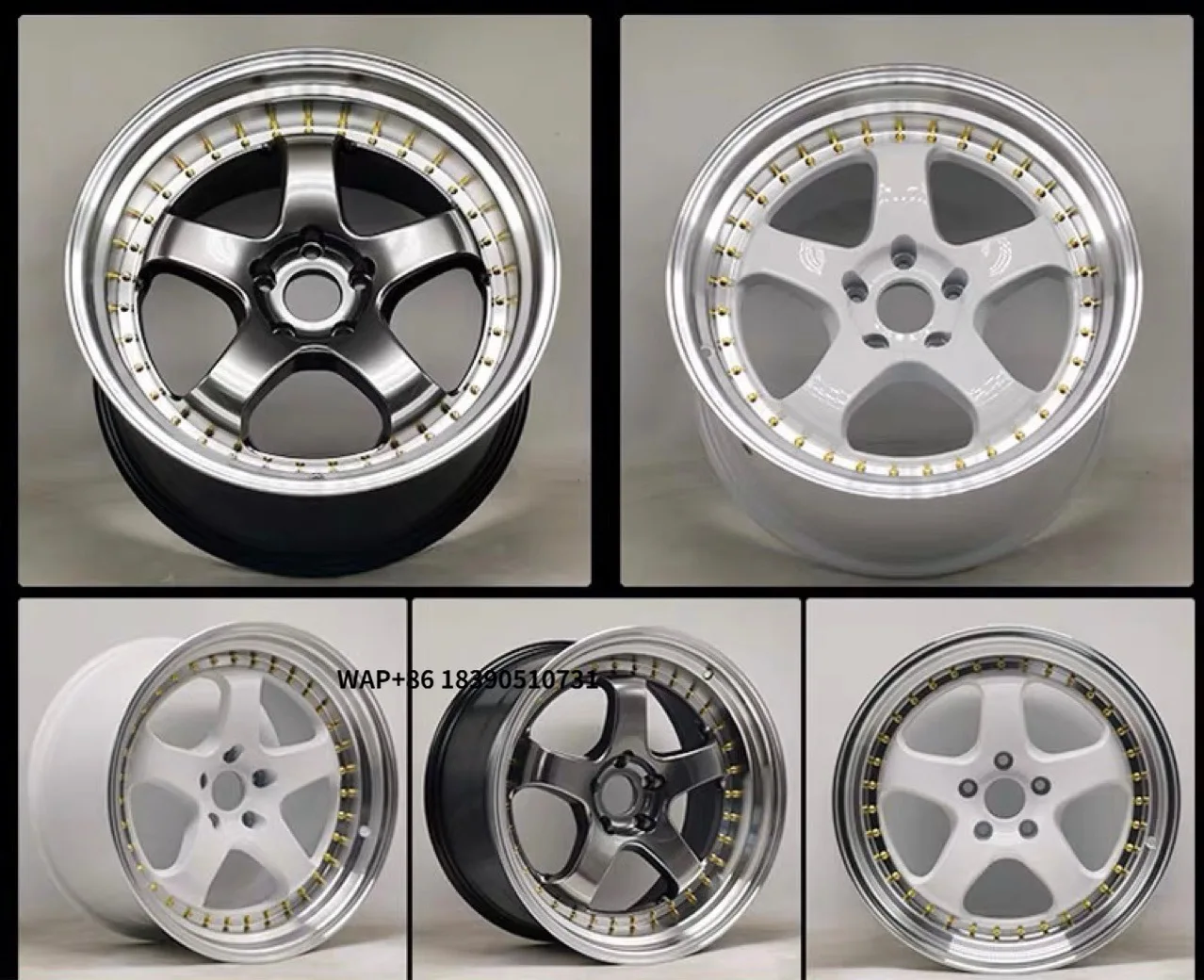 

Хромированные диски из алюминиевого сплава 18-19 дюймов, 35 мм, ET 5x112, PCD для Crown/Reiz/Mondeo/Audi-Multi Spoke Design, новинка