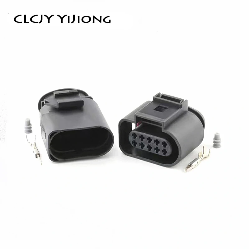 1/5/10/20 Set 10 Pin 1.5 mm series Car Fog Lamp Connector 1J0973715 1J0973815 Car Rear Tail Lamp Plug 6X0973815 for VW Audi