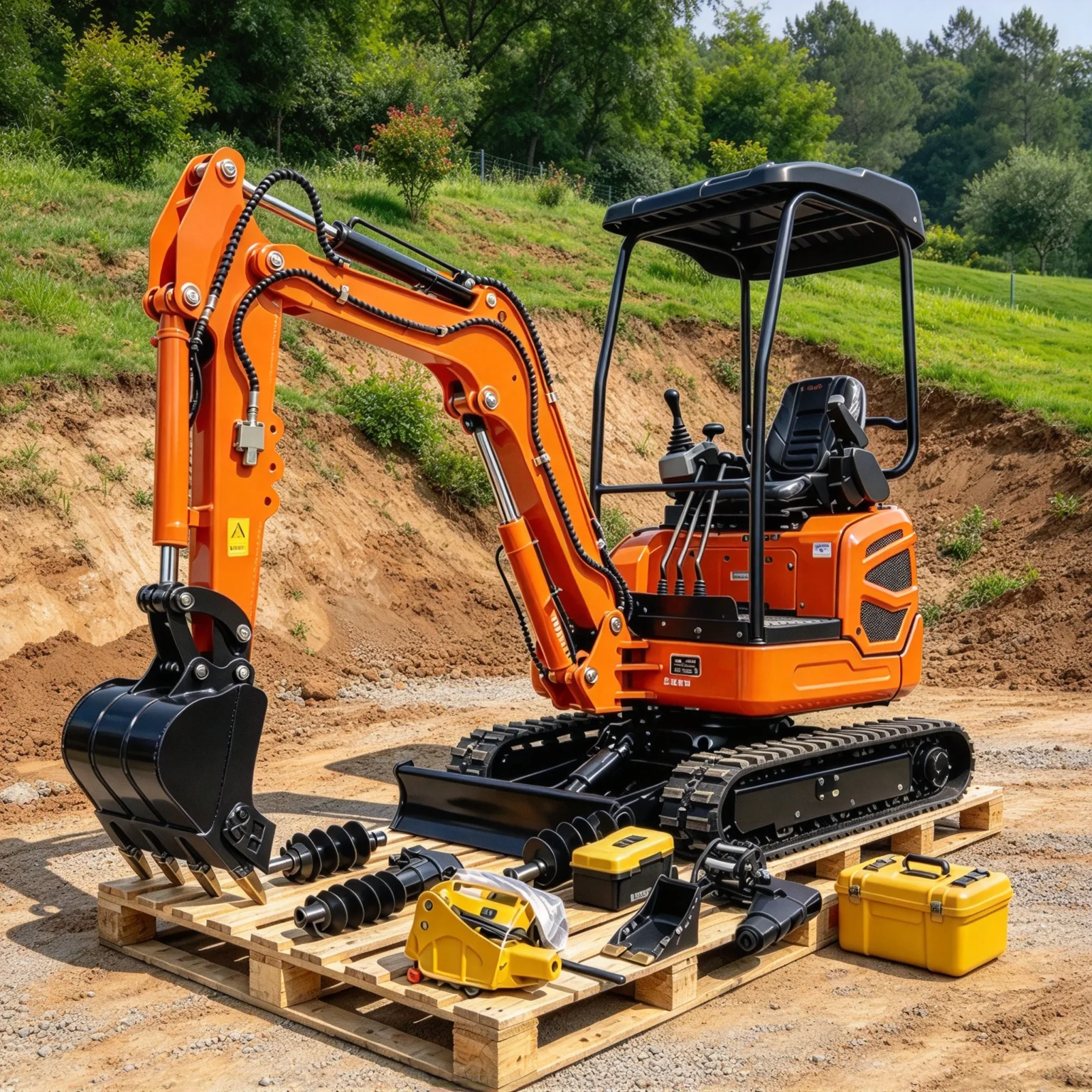 Multifunctional Mini Excavator Customized Configuration Mini Digger Hydraulic Digging Equipment For Home And Farm Use