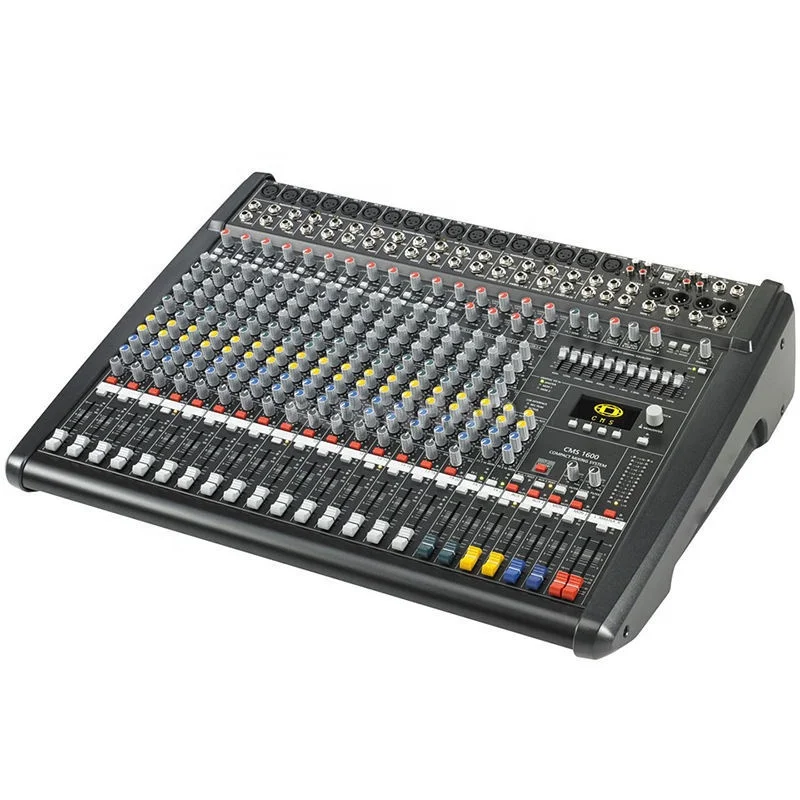 Professional CMS1600-3 16 Channel Digital Mixer 24 Bit DSP 99 Preset Effects USB Audio Interface For Podcast Producer