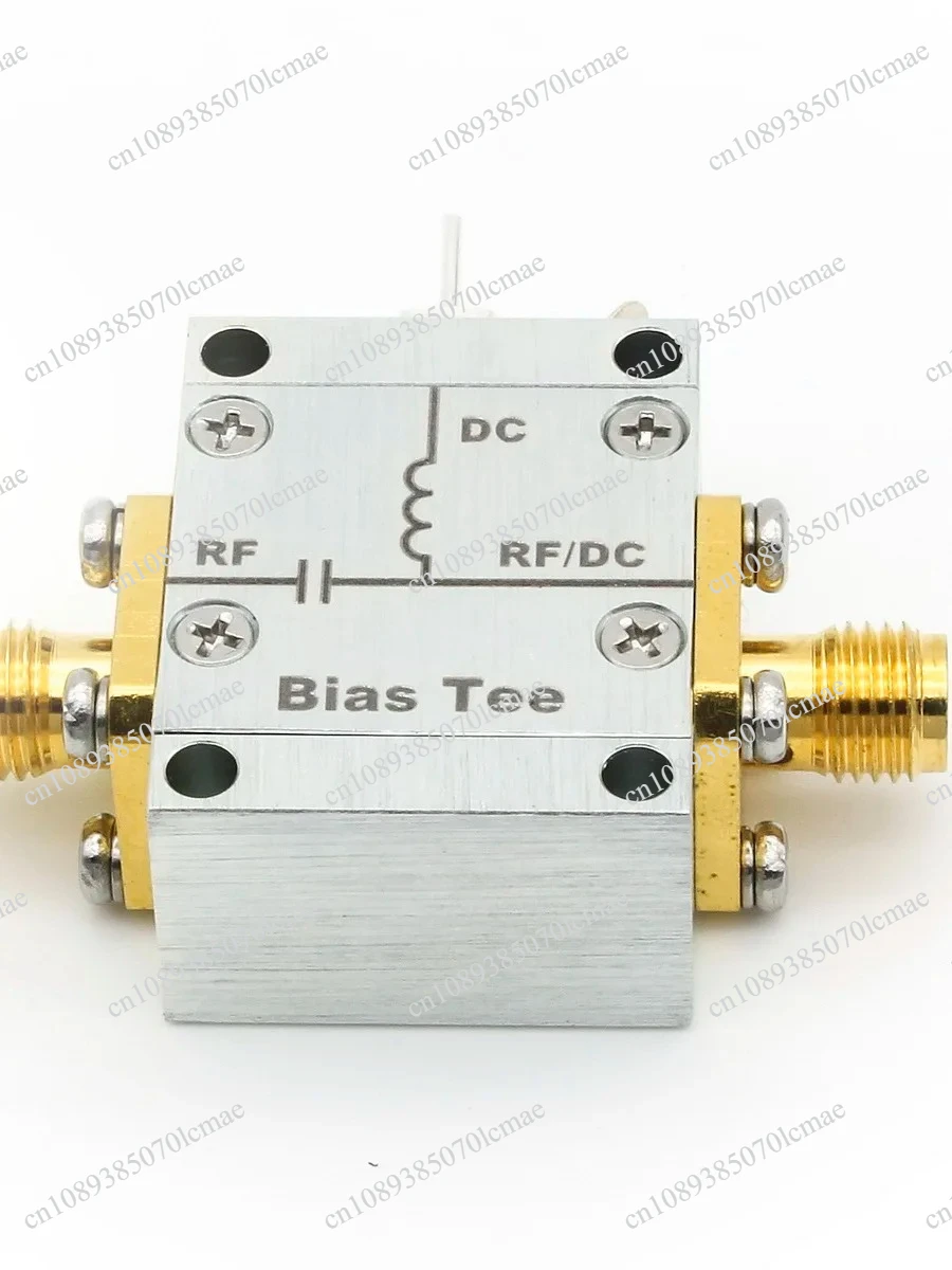 Bias Tee, DC Block, RF Feed, Coaxial Feed, Large Current 0.1-12GHz