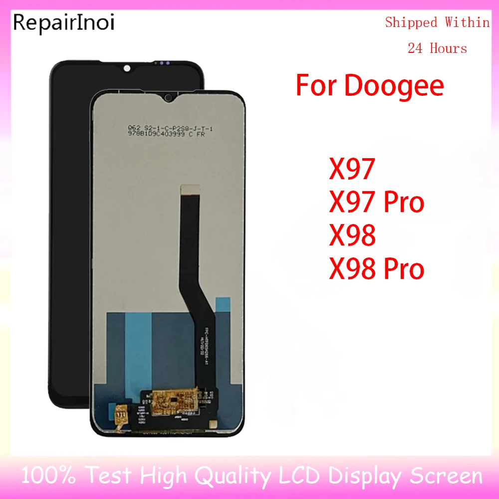 

100% Tested LCD Display For Doogee X97 Pro X98 Pro Display LCD Touch Screen Digitizer Assembly Replacement Prat