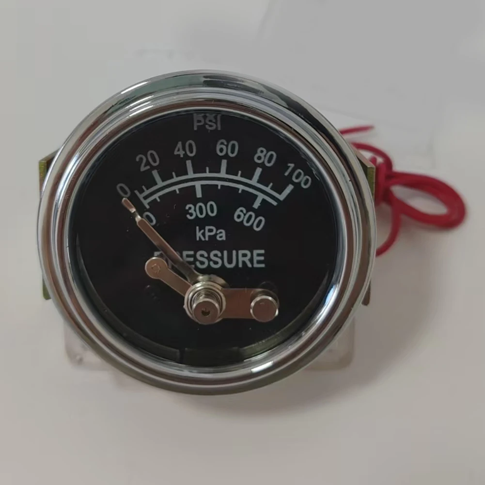 Oil Pressure Gauge for Automotive Engine 0 100 Psi Chrome Plated with A20PE10 Model for Accurate Oil Pressure Measurement