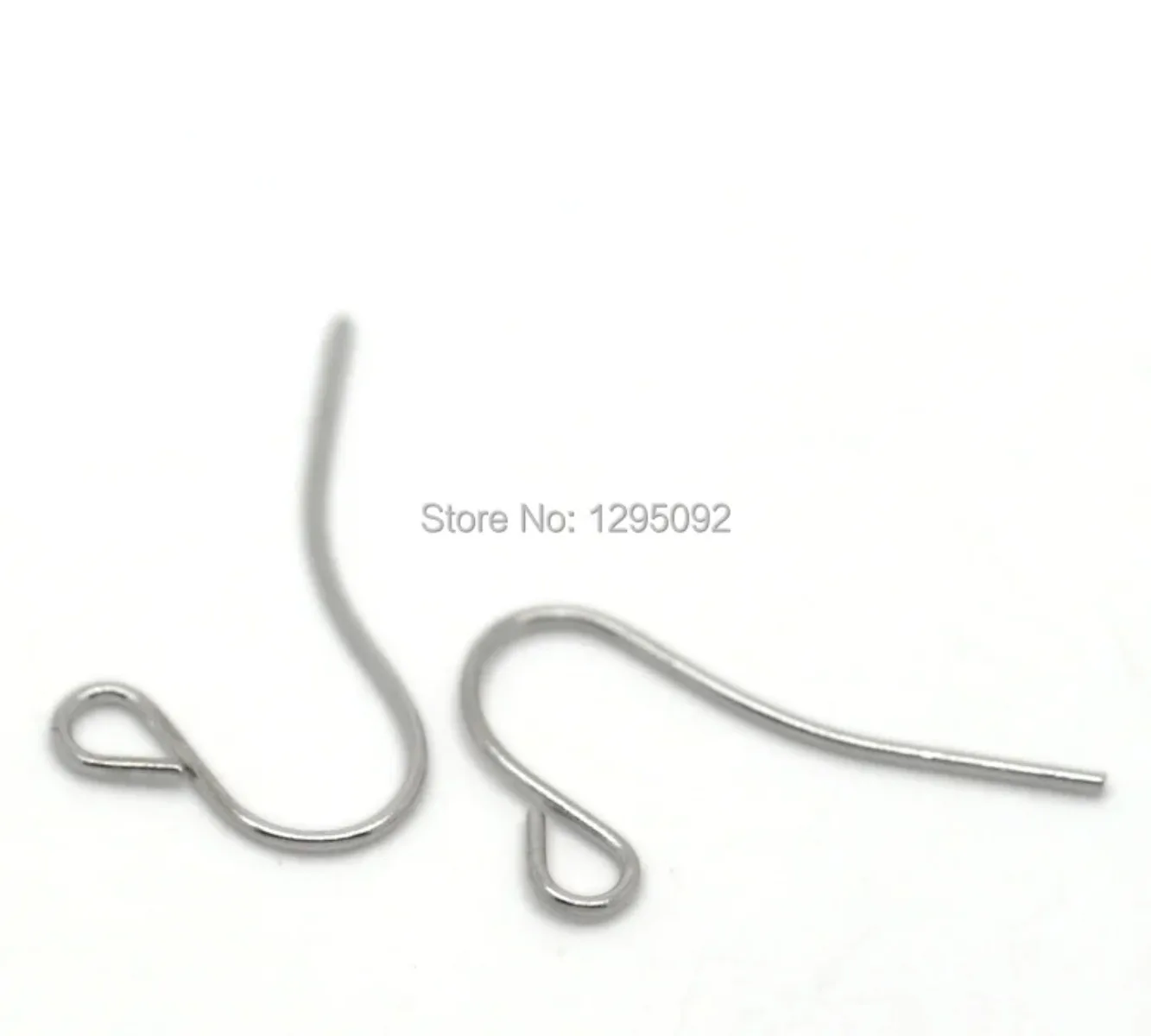

5000Pcs Silver Tone Earrings Wire Hook 20x10mm DIY Women's Ear Jewelry Supplies Charm Handicrafts Material Package Wholesale