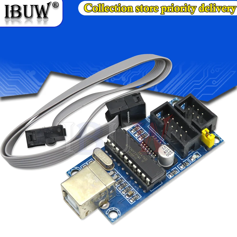 USBTiny USBtinyISP AVR ISP programmer bootloader Meag2560 uno R3 6PIN Programming Cable