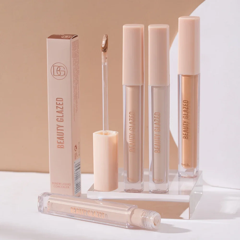 خافي عيوب التغطية الكاملة من بيوتي جلاز، خفيف الوزن، يدوم طويلاً، تصحيح، أغطية، هيدرات، هايلايت، لمسة نهائية من الساتان، ملابس طوال اليوم #6