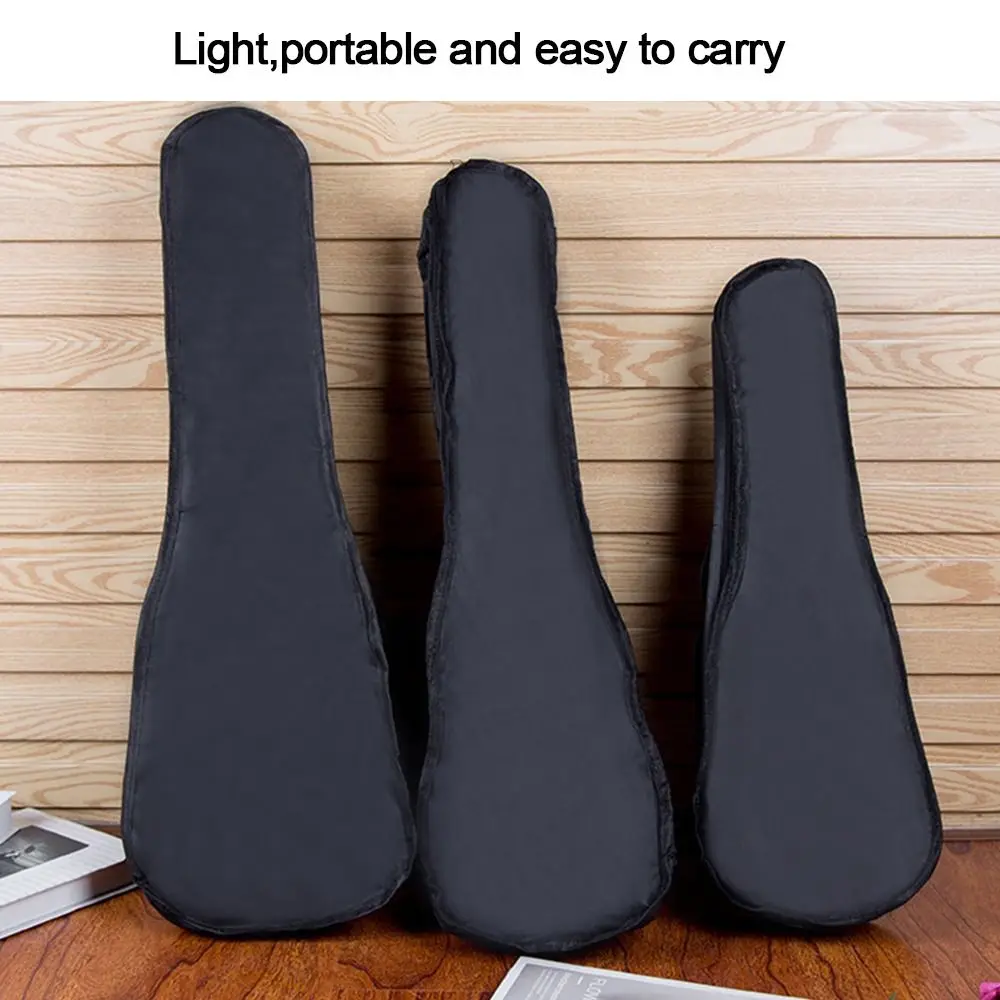 21 23 26 Inch Ukulele Bag Case Waterproof Oxford Fabric Soft Concert Bag Portable Single Shoulder Ukelele Backpack