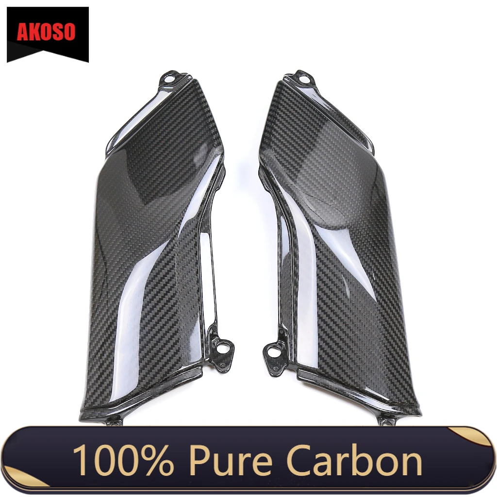 100% Full Dry Carbon Fiber Knee Grip  Fairings Panels Motorcycle Fairings Kits For Kawasaki Z900 2020 2021 2022 2023