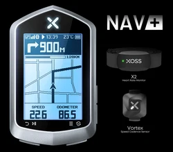 XOSS NAV Plus NAV+ Bike Computer GPS Bicycle Riding Cycling Map Route Navigation MTB Road Wireless Speedometer Odometer Vortex