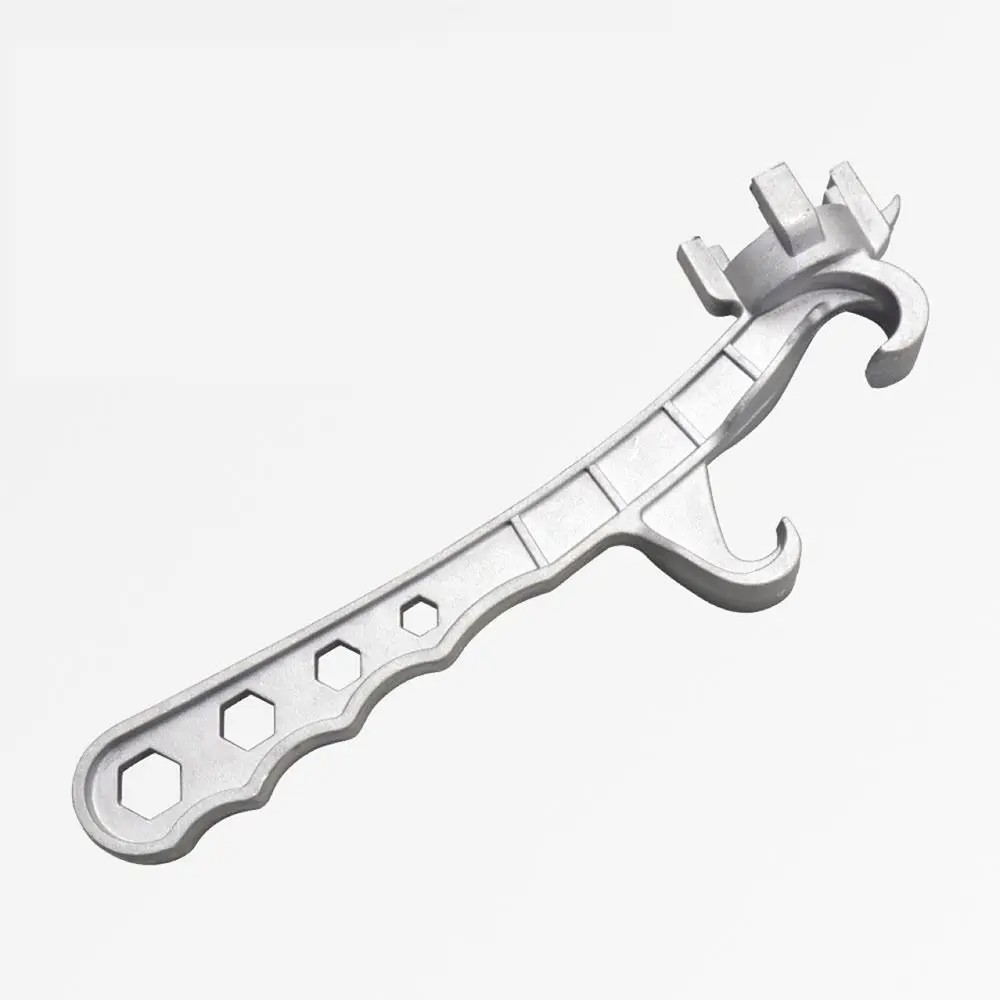 New Aluminum Alloy Bung Wrench Multi Function Non Sparking Barrel Wrench Drum Plug Wrench Lid Remover Bucket Opener
