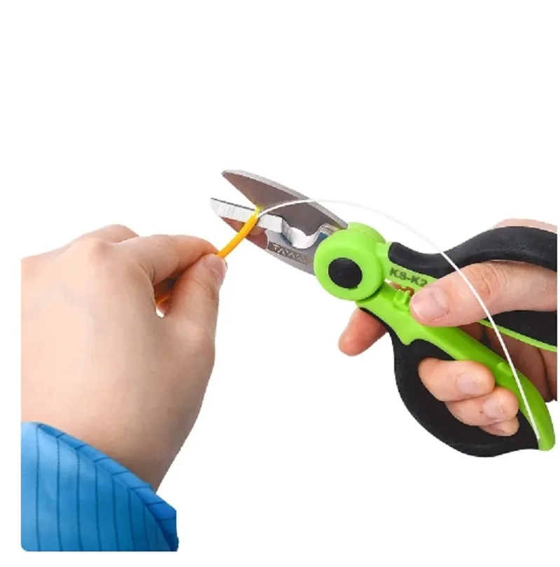 

TAWAA KS-K2 Fiber Optic Kevlar Scissors, Fiber Optic Kevalr Cutter Fiber Optic Kevlar Cutter Scissors Kevlar aramid