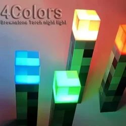 Brownstone Flashlight Torch Lamp Bedroom Decorative Light LED Night Light USB Charging with Buckle 11inch Children Gift