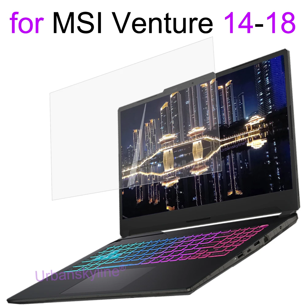 

Защитная пленка для экрана MSI Venture 14 A14 15 A15 16 A16 VenturePro 17 A17 HD Clear Guard Matte Frosted Skin Film