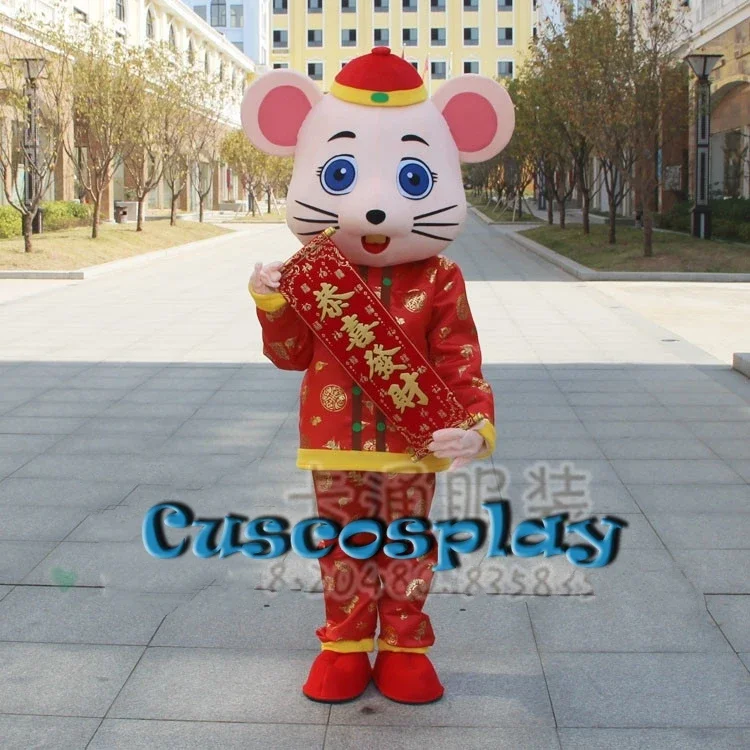 

Mouse Mascot Costumes Tang costume Mouse Cartoon Apparel Halloween Christmas New Year Party Walking Mascot