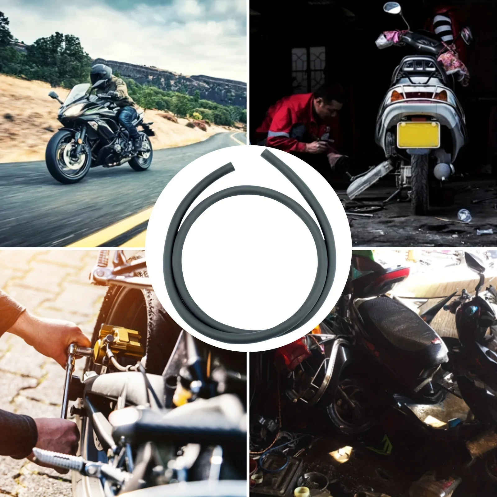 

Car Motorcycle Engine Spark Plug Wire Cable 6mm Ignition Cable 1M Length PVC Sheathed Insulated Copper Core Ignition Cable