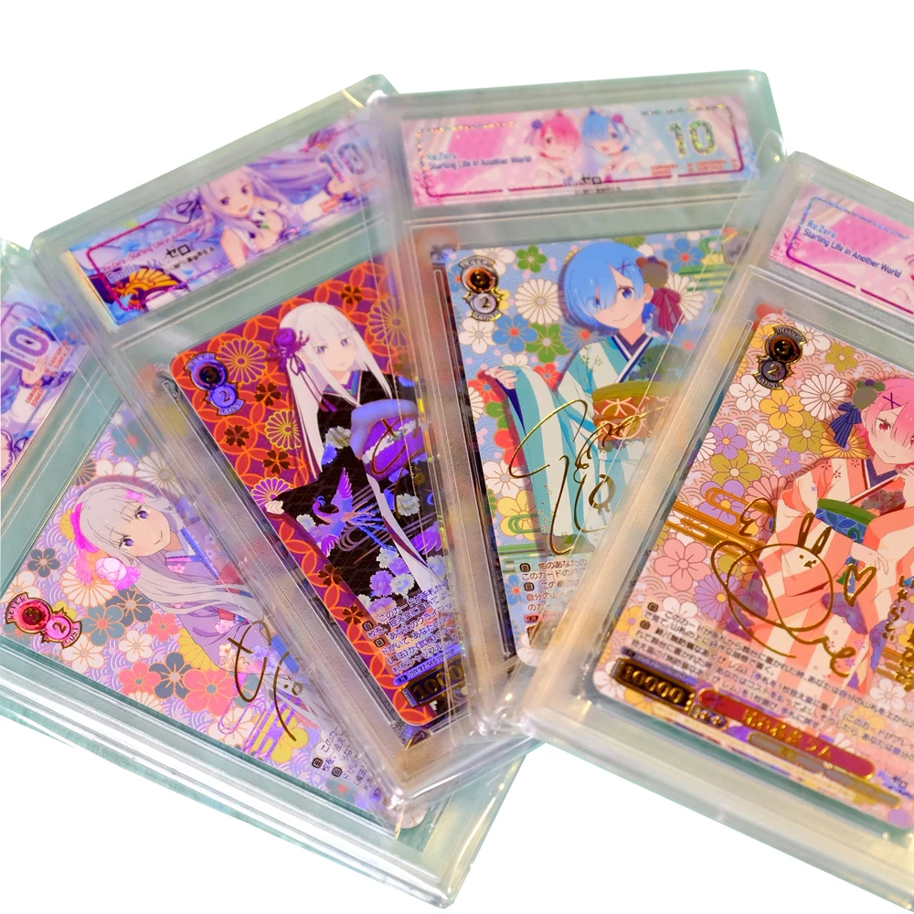 Godin Verhaal DIY zelfgemaakte Emiria Ram Rem Gouden Handtekening Getextureerde Collectible Card Beoordeling Kaart Baksteen Kerst verjaardagscadeautjes