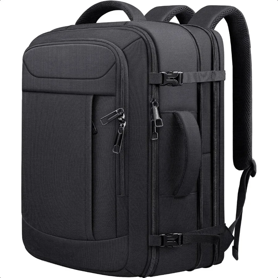 Zaino da trasporto Zaino da viaggio da 50 litri Antifurto TSA Flight Appd Borsa per laptop grande per uomo Tasca impermeabile Leggero espandibile