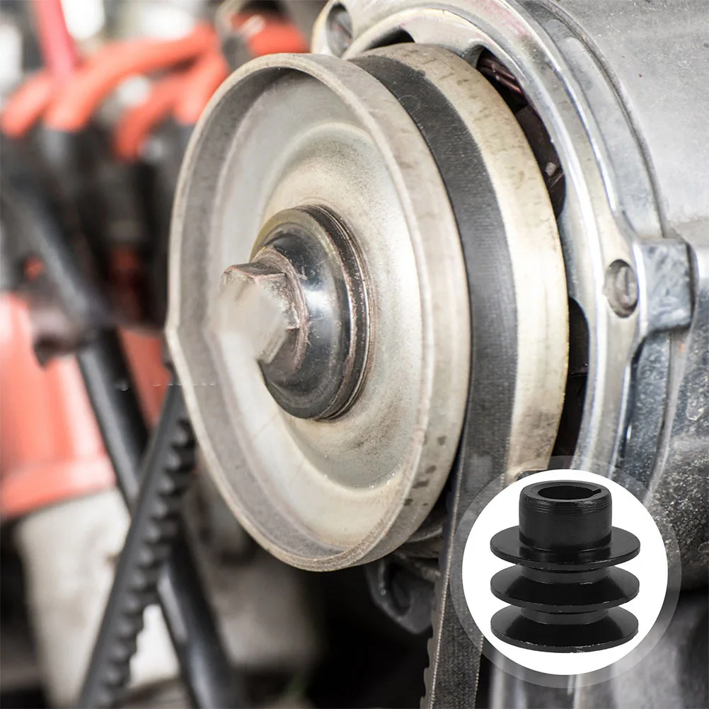 

Double Groove V-Belt Pulley Durable Cast Iron High Efficiency Easy Installation Wide Compatibility Gas Engine Water Pump