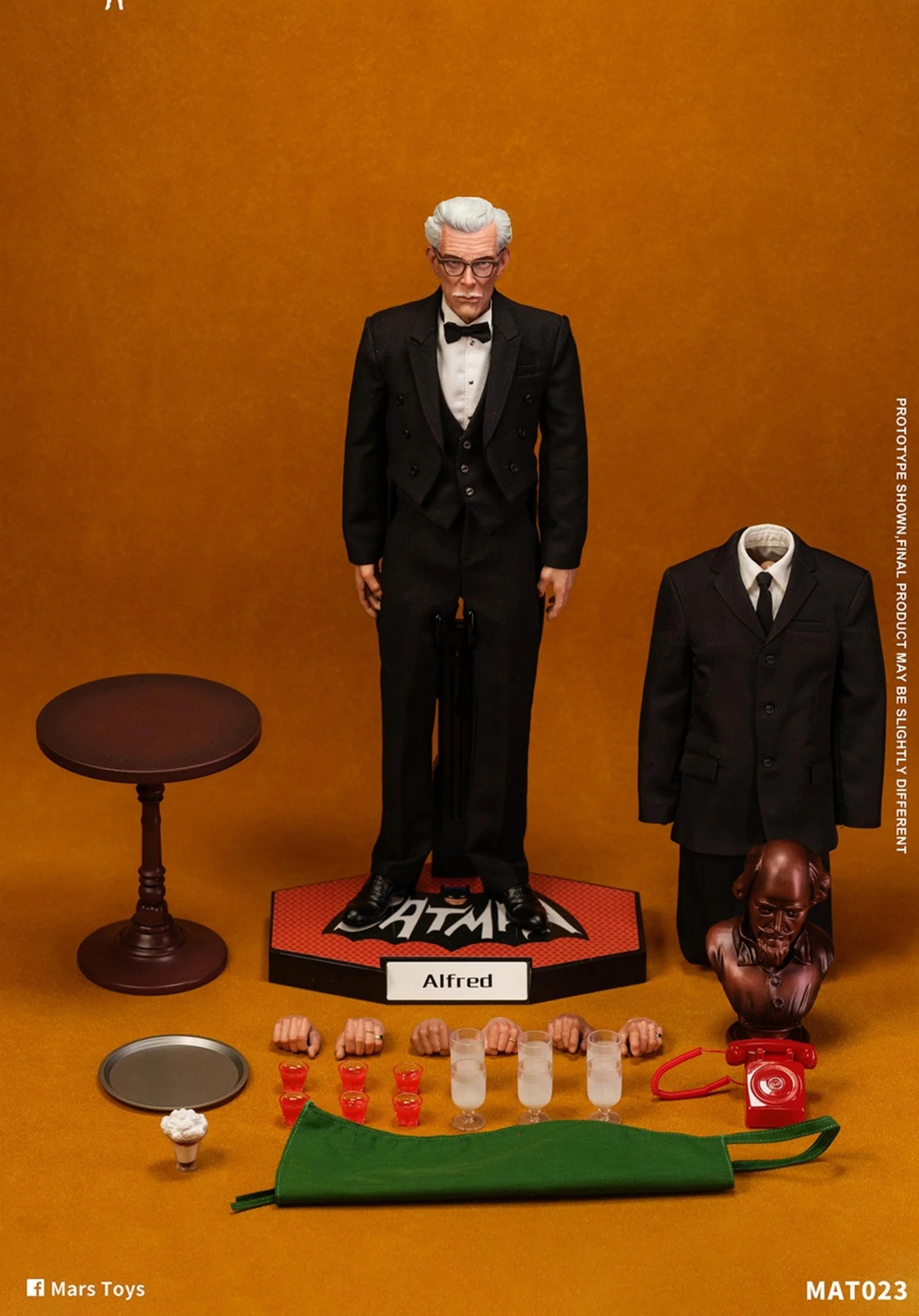 

Mars Toys MAT023 1/6 Alfred 1966 Housekeeper Action Figure