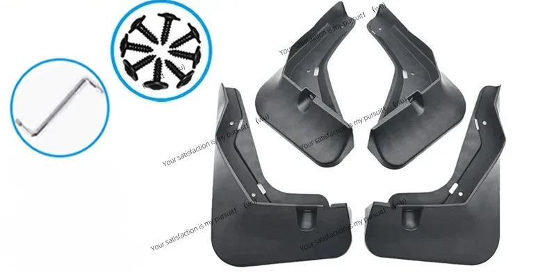 For BYD SONG L DM I 2024 Mud Flaps Splash Guard MudFlaps Front Rear Fender Protector Car Accessories 4pcs Mudguards