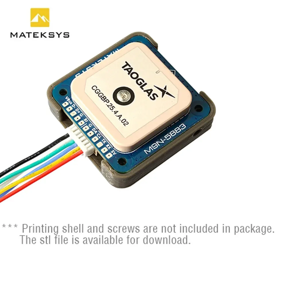 MATEK MATEKSYS GNSS COMPASS M9N-5883 GPS for Long Rang RC FPV Drone