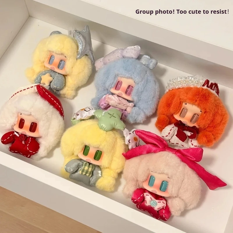 

Новая подлинная Mooroo Meng Good Luck Mooroo Meng Is A Cute Plush Vinyl Blind Box, которую можно повесить в качестве подарка для друзей