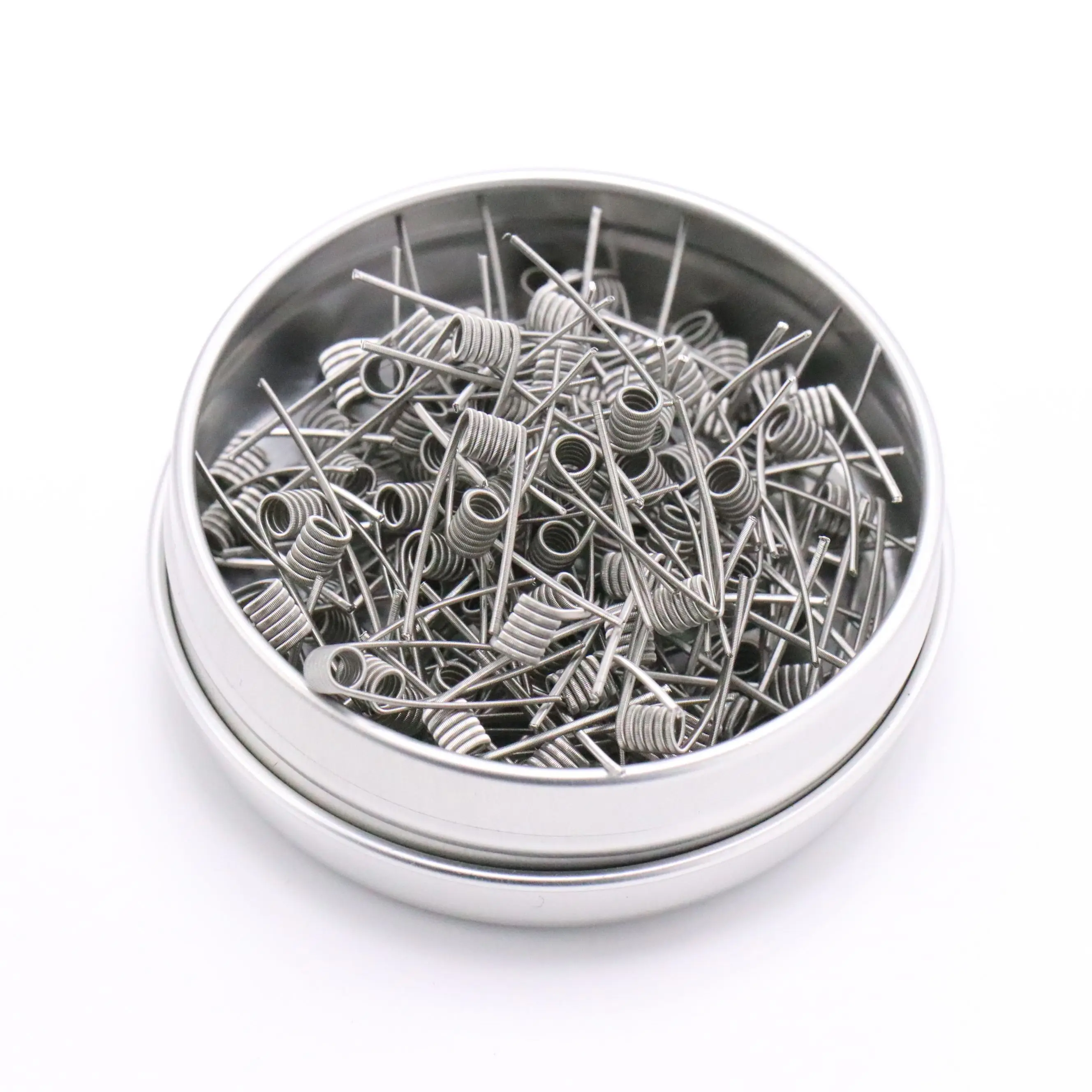 50 Stuks Rvs SS316L Gesmolten Clapton Prebuilt Rta Coil