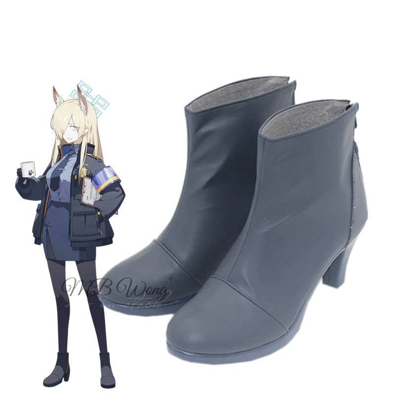 

Game Blue Archive Ogata Kanna Cosplay Shoes Boots Role Play Halloween Carnival Christmas Party Outfit Prop Custom Made Women Men