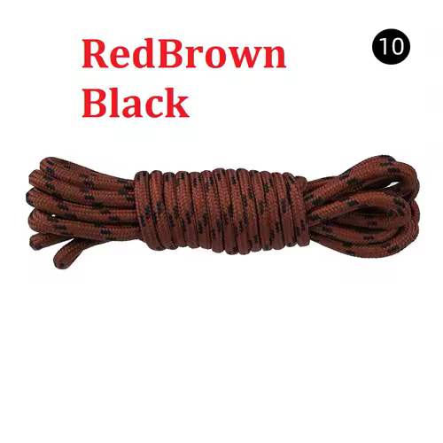 5MM Round Shoelaces Flower Dots Solid Laces Polyester Shoelaces Matching Sports Shoes Tooling Martin Boots Hiking Shoelaces - Image 18
