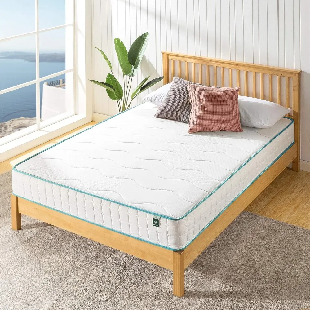 

10 Inch Tight Top Spring Mattress, Twin, Innerspring Mattress, CertiPUR-US Certified, Mattress in A Box