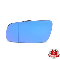 Left Side Mirror Glass New Blue Mirror Glass Heated For VW Golf 4 MK4 1998 1999 2000 2001 2002 2003 2004 2005 2006 Car-styling