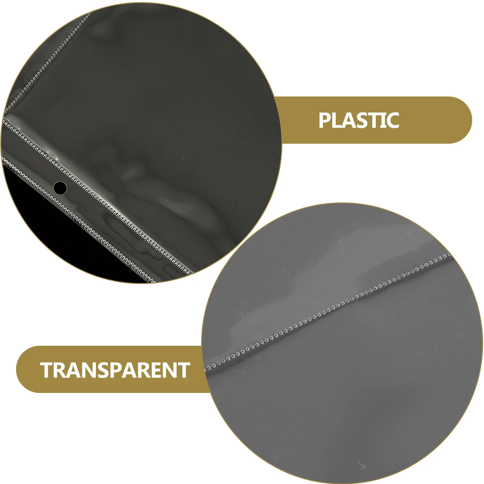 

20 шт., прозрачные страницы для фотоальбомов, пластиковые сменные страницы премиум-класса для альбомов с отрывными листами, защитные рукава для открыток