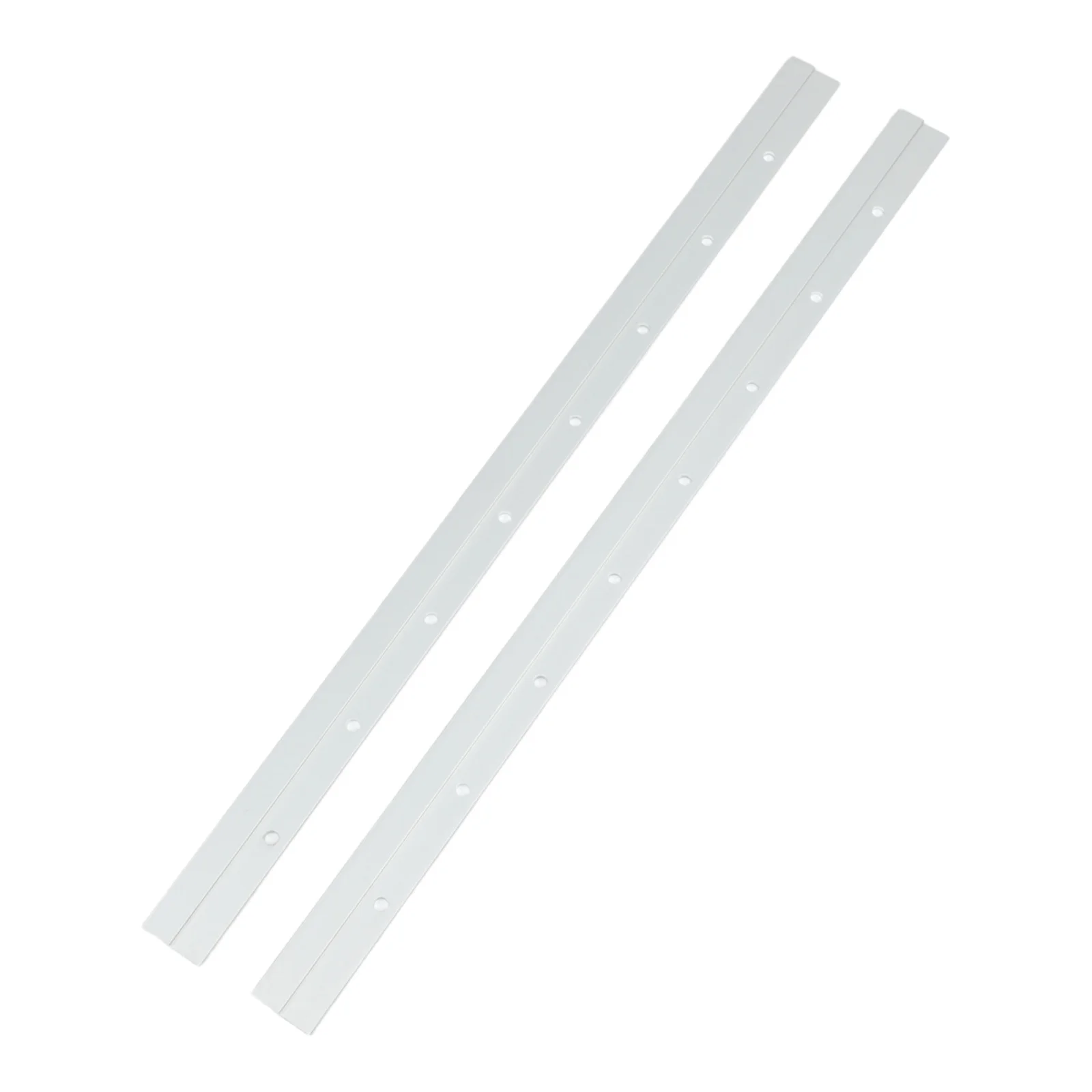 Set of 2 Z shaped aluminum alloy pendant brackets for flush mounting wall panels paintings and advertising boards