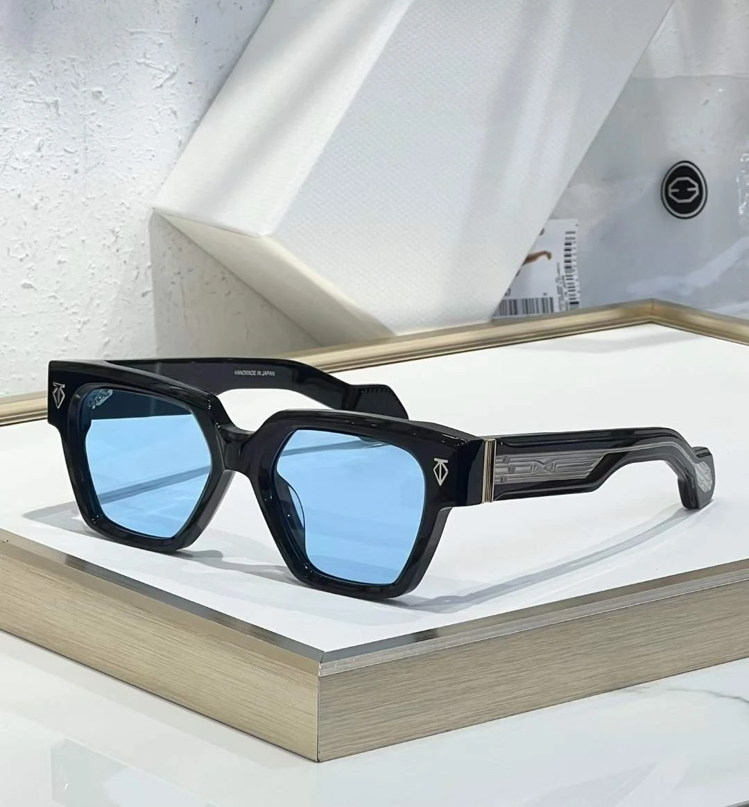 Tough Guy Henri Sunglasses UTOPIA Luxury Fashion Trend Vintage Solid Thick Acetate UV400 Retro Square Unisex 3A+ High Quality image 3