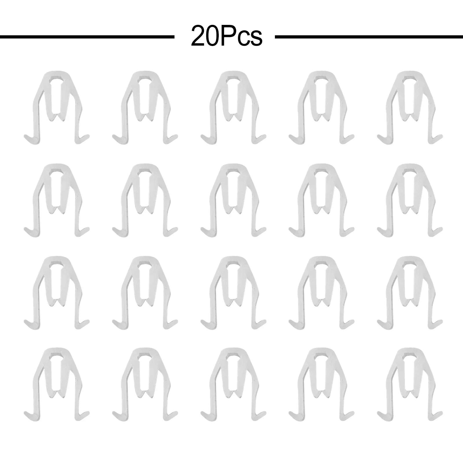 

For Toyota For Suzuki For Jimny For Sienna Plastic Clips Pack of 20 Simple and Practical Stable Performance 14mm Stem Length