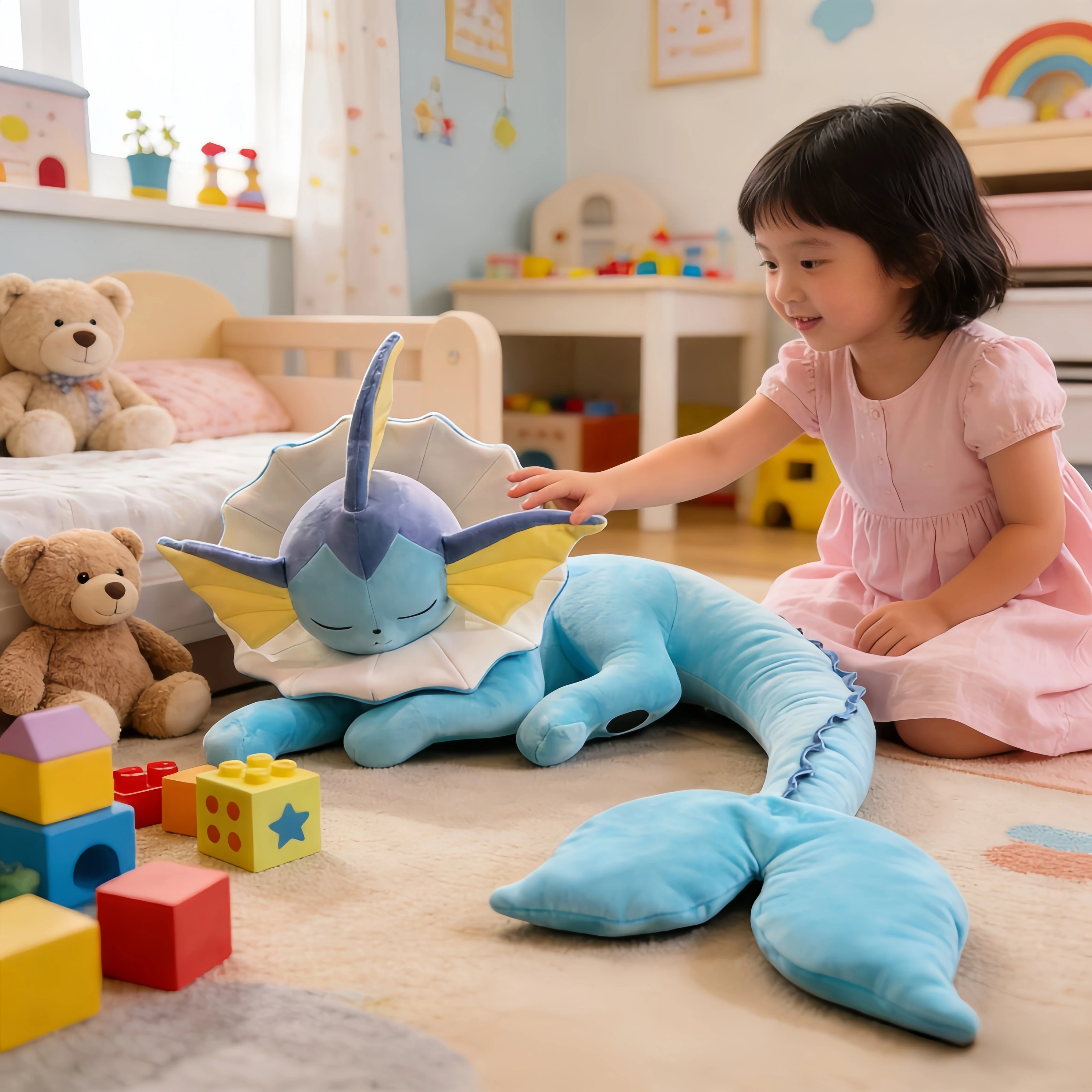 adorably-pokemon-pikachu-jazwares-style-eevee-evoli-sleep-vaporeon-plush-stuffed-animal-soft-toy-collectible-50cm-vaporeon-toy