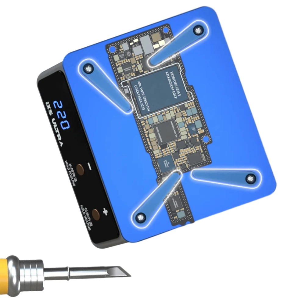 Solder Preheating Platform IX5 Constant Temperature Motherboard Soldering Degumming Station Layered Hot Plate Soldering Station