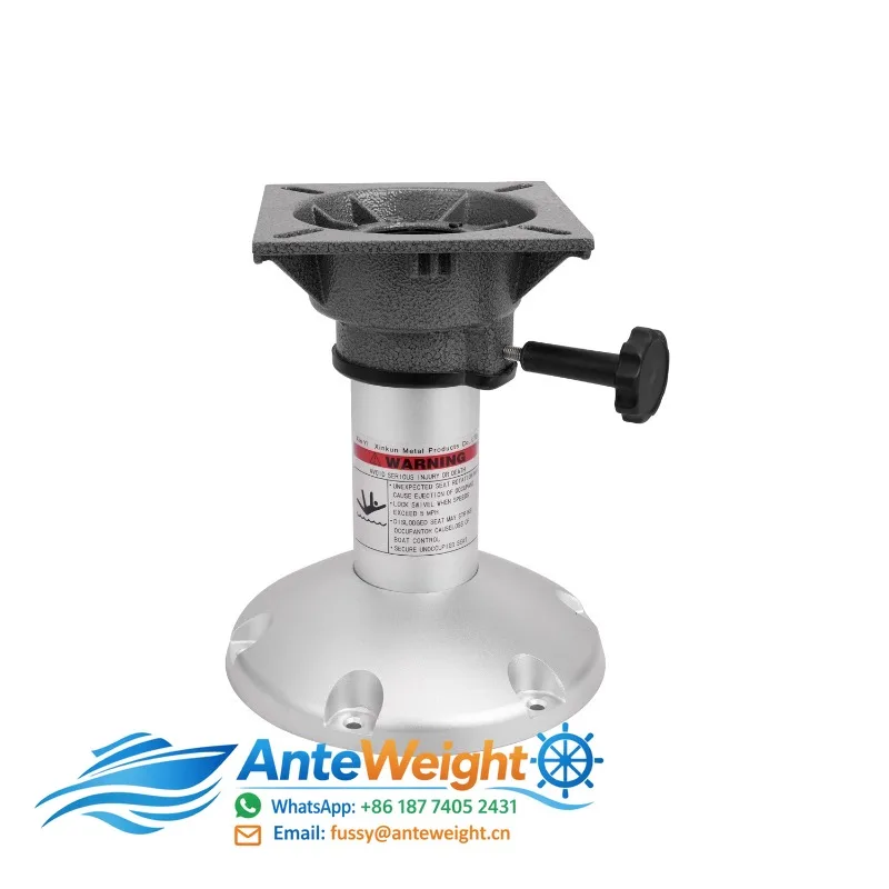 MARINE Wholesale Aluminium Fixed Pedestal for Boat Seat Customized High Quality Seat Pedestal