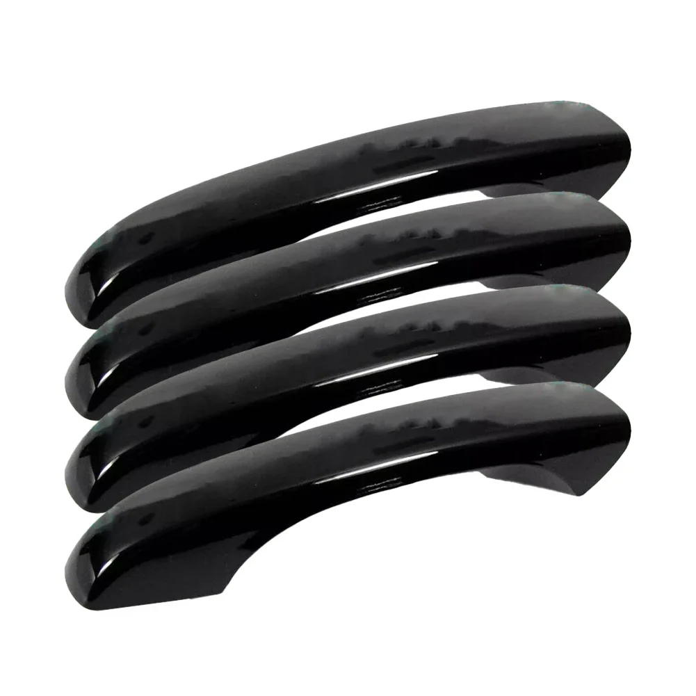

Car Exterior Protection Bright Black Door Handle Covers Long-lasting Door Handle Protection Stylish Door Handle Covers